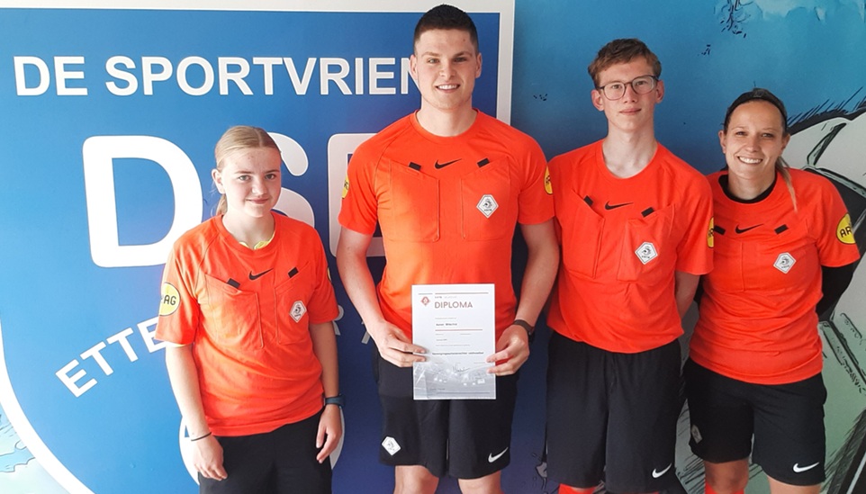 Nieuwe vereniging scheidsrechters in het DSE scheidsrechters korps