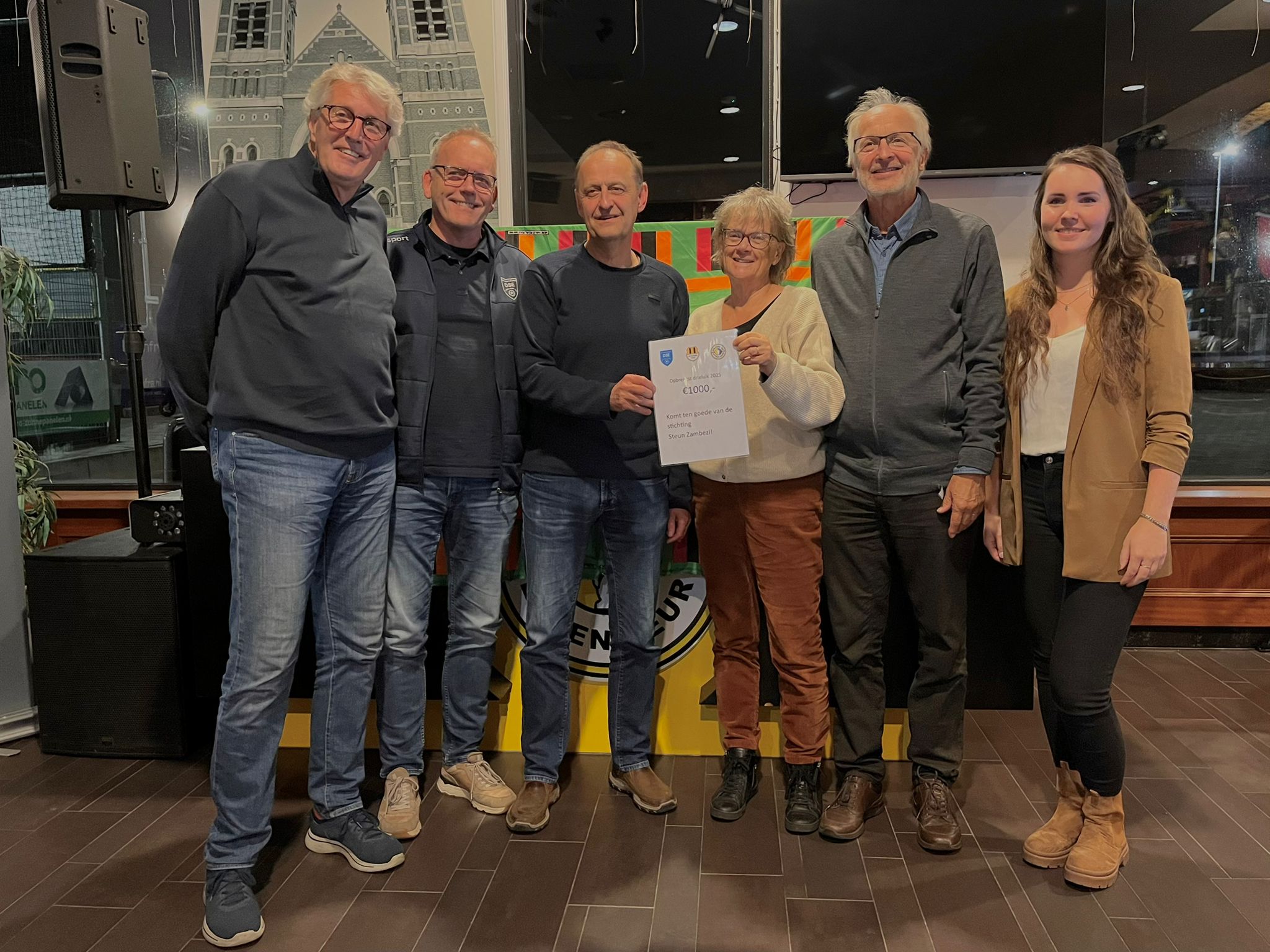 Drieluik levert 1000 euro op voor stichting in Zambia