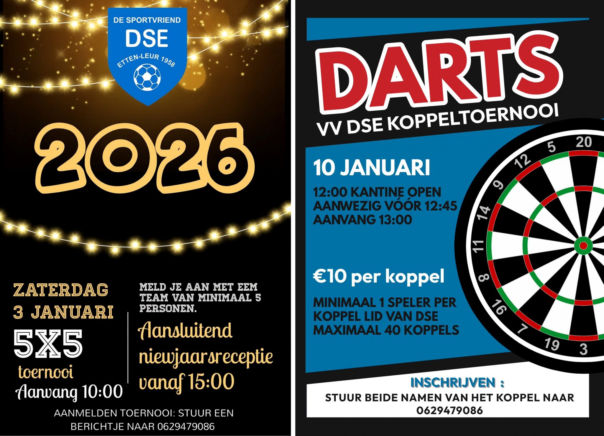 Activiteiten begin januari