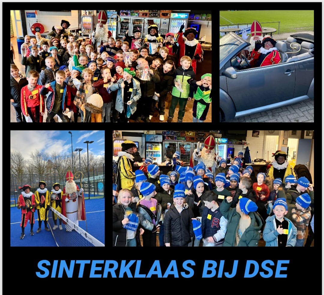 Bezoek van de Sint!